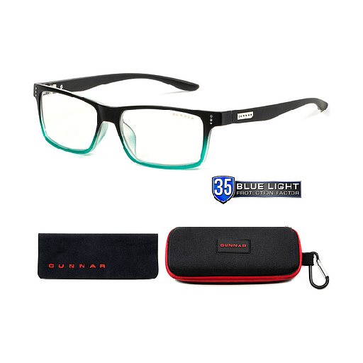 LENTES Bundle Gunnar Cruz Onyx Teal Clear NATURAL
