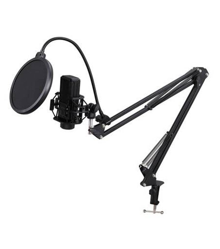 Micrófono para Streaming Philco, con Brazo Ajustable y anti-POP, USB (rp)