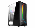 Gabinete Gamer MAG VAMPIRIC 100R/1FAN FRGB/ATX/MATX/SIN FUENTE MSI (os) - Foto 6
