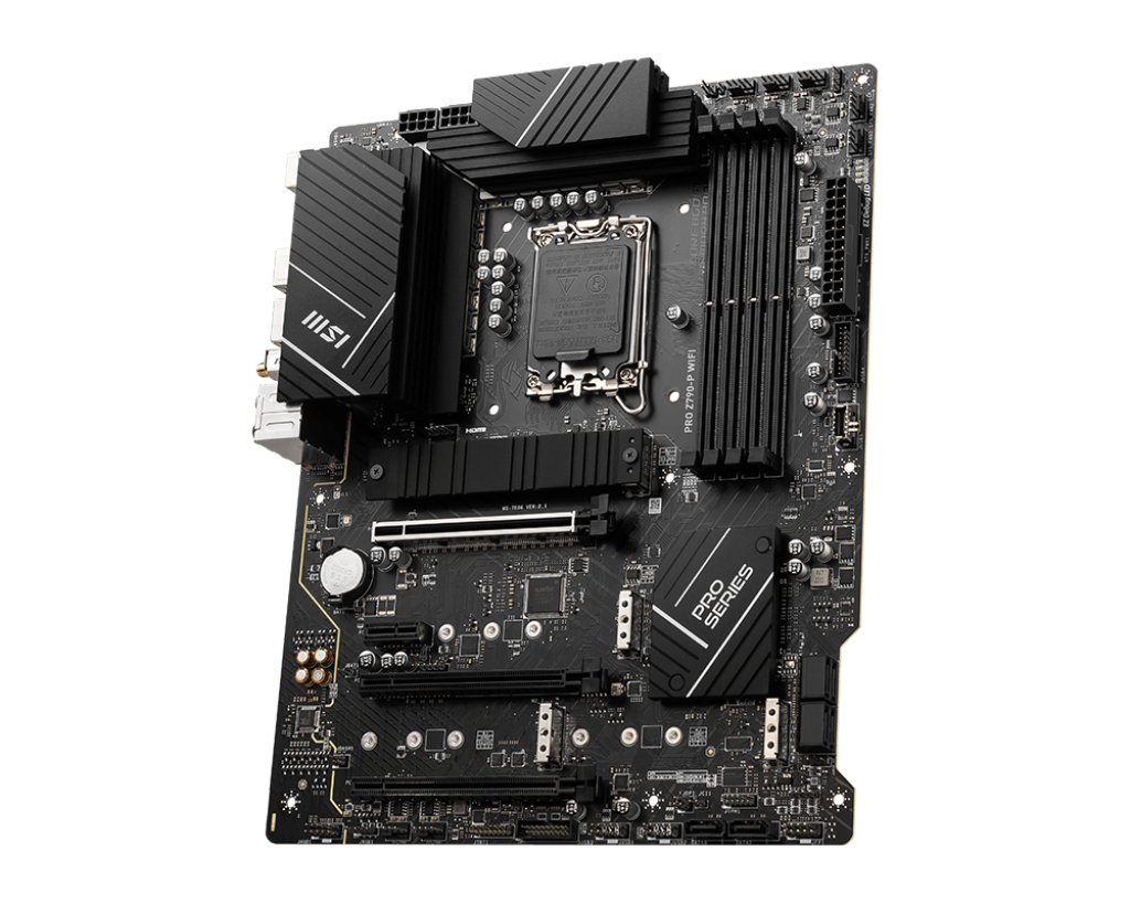 Placa Madre MSI PRO Z790-P WIFI DDR5, Intel LGA1700, 4xDDR5, HDMI, DP, 4x.M2, 6x SATA, Wi-Fi 6E, ATX (OP)