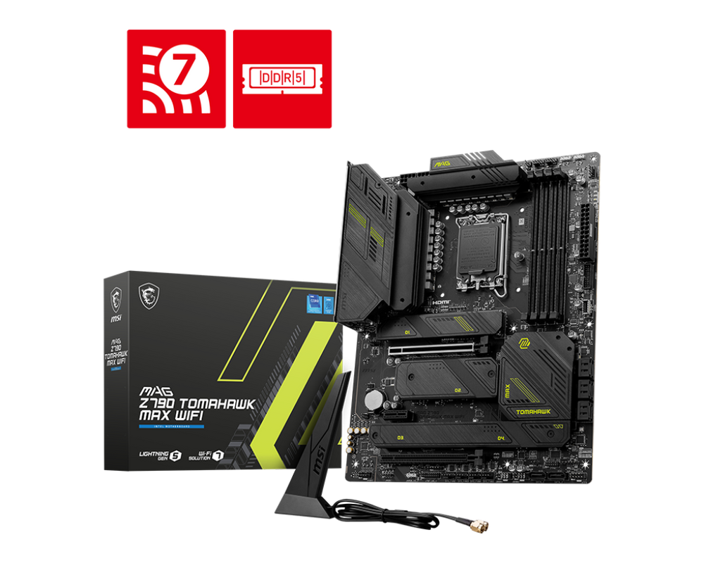 Tarjeta Madre MSI MPG Z790 EDGE TI MAX WIFI (LGA1700, DDR5 4800/8000MHz, M.2, ATX) (OP)