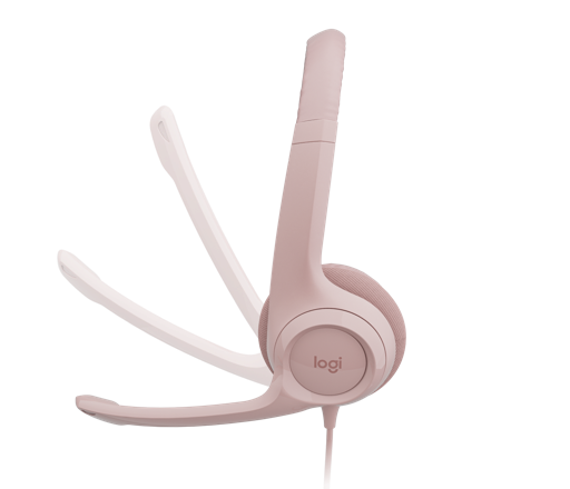 Logitech Audifono USB H390 cancelacion de ruido ROSE (INTCX)