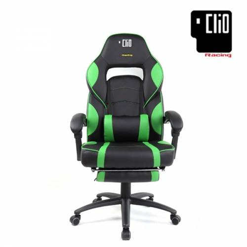 Silla Gamer Profesional Clio Racing KAITEKI Black Green (co)