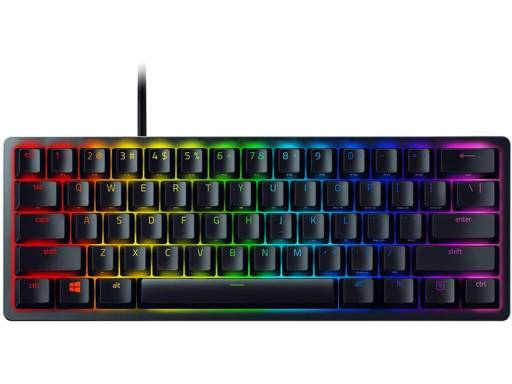 Razer Huntsman Mini Black / Clicky Optical Purple Switch / Inglés (ca)