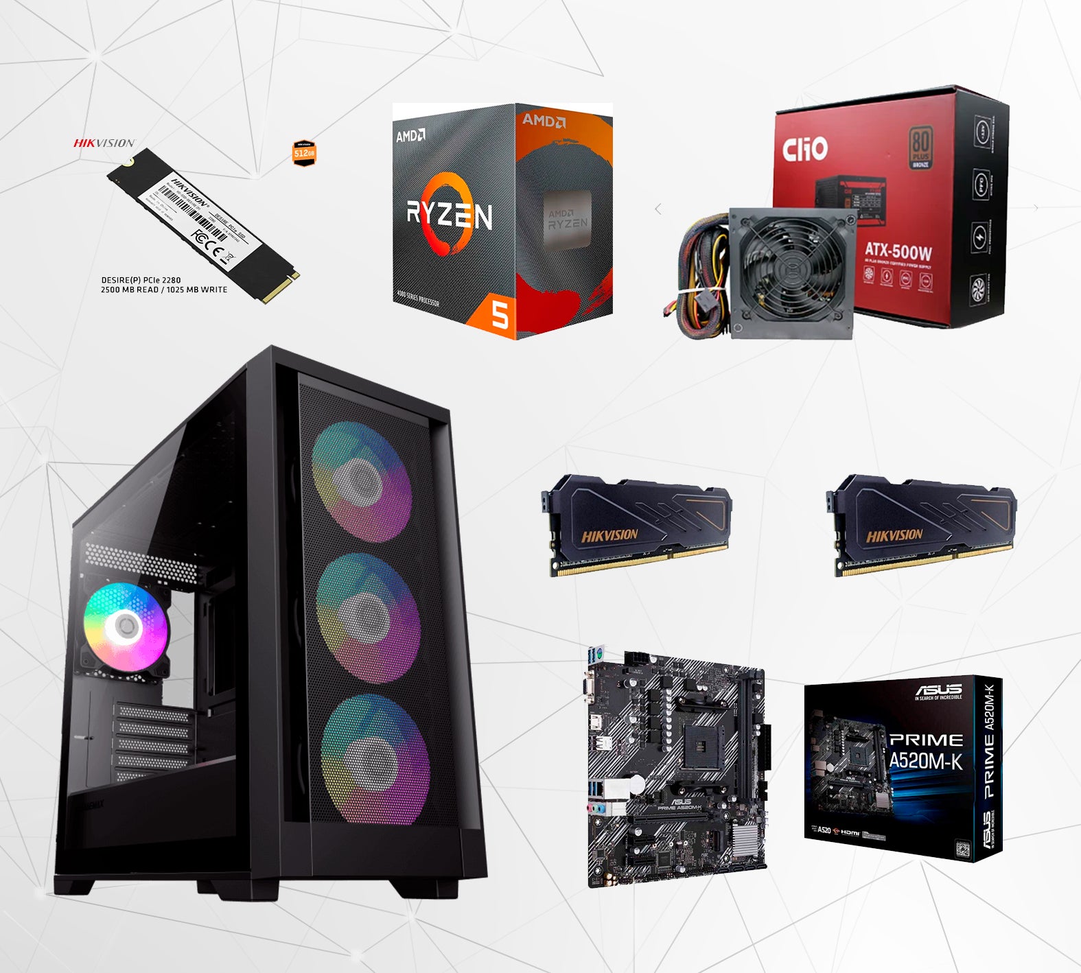 PC GAMER ARMADO SPACE ONE