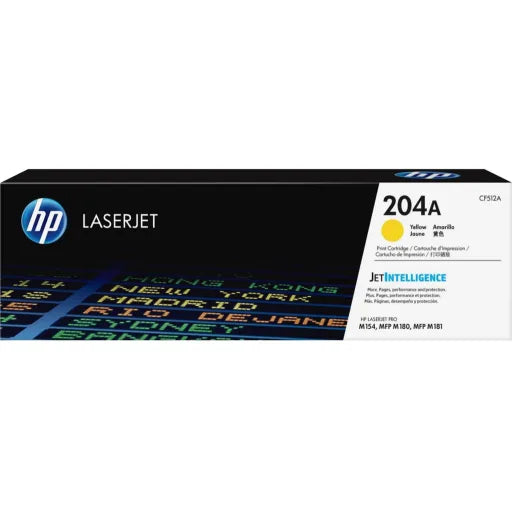 TÓNER HP 204A CF512A YELLOW