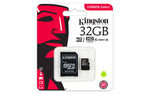 Memoria MicroSDHC 32GB Canvas Select Kingston, Lectura 80MB/s, Escritura 10MB/s + Adaptador SD - Foto 1