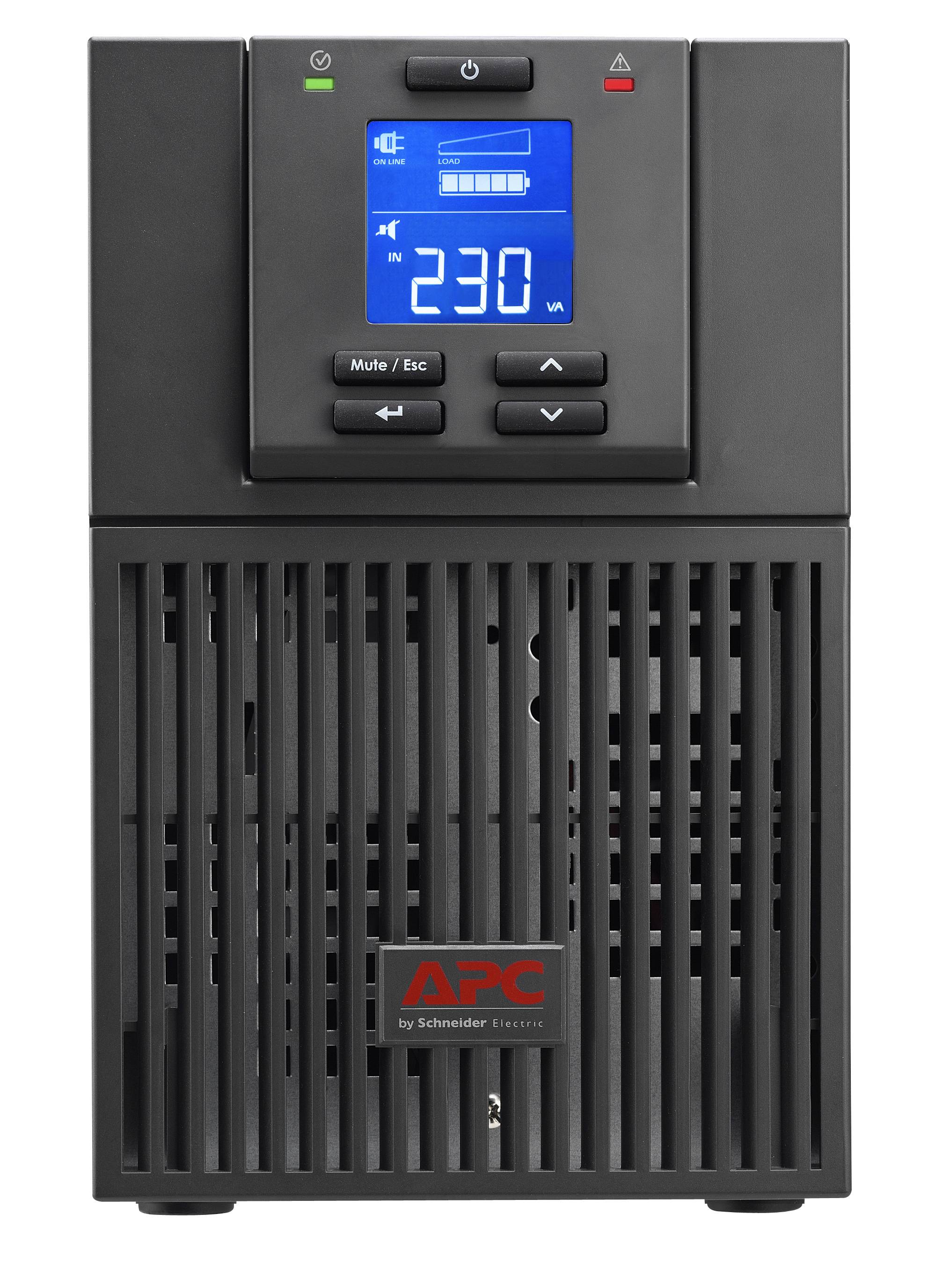 UPS APC SRV1KIL Online 1000VA 800W 230V, Autonomía Extendida, Interfaz Industrial (RE)