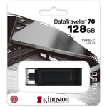 Pendrive 128GB Kingston DataTraveler 70 USB-C 3.2 Gen 1 Lec 110MB/s Esc 8MB/s - Foto 1