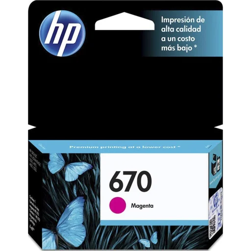 CZ115AL CARTRIDGE HP 670 MAGENTA