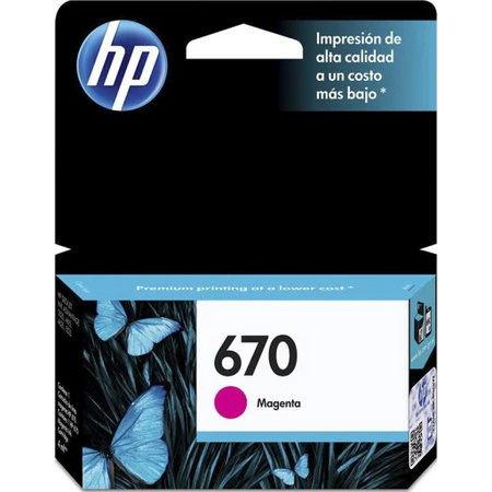 CZ115AL CARTRIDGE HP 670 MAGENTA