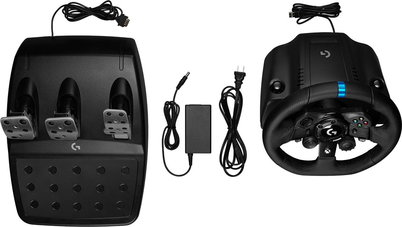 Volante y Pedales Logitech G923 TrueForce para PC y Xbox One(rp)