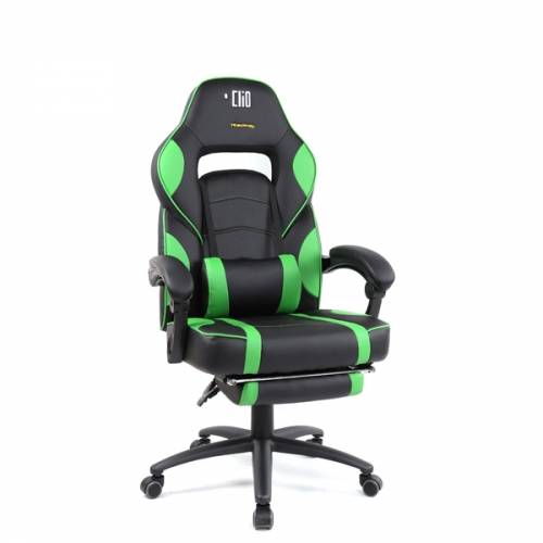 Silla Gamer Profesional Clio Racing KAITEKI Black Green (co)