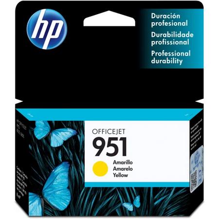 CARTRIDGE HP 951 YELLOW 700 PÁGINAS