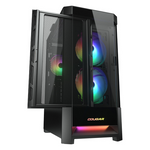 Gabinete Gamer DUOFACE RGB BLACK 3 F/ARGB /MATX/SIN FUENTE COUGAR (ot) - Foto 9