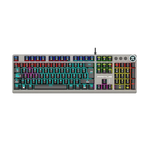 Teclado Gamer Primus Gaming PKS-093S, Switch Red, Wired, USB, Español (ex) - Foto 1